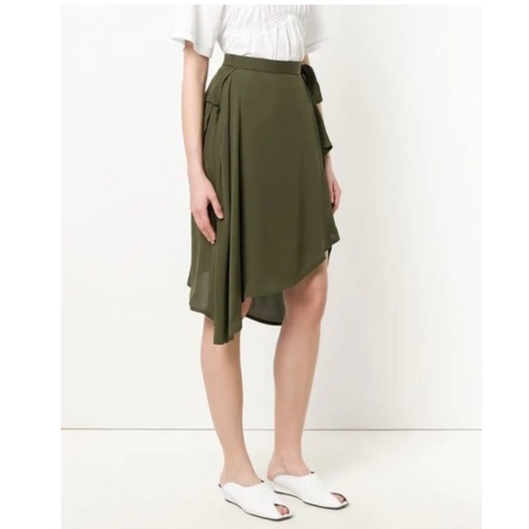 J.W. Anderson Silk Wrap Skirt - Picture 4 of 13